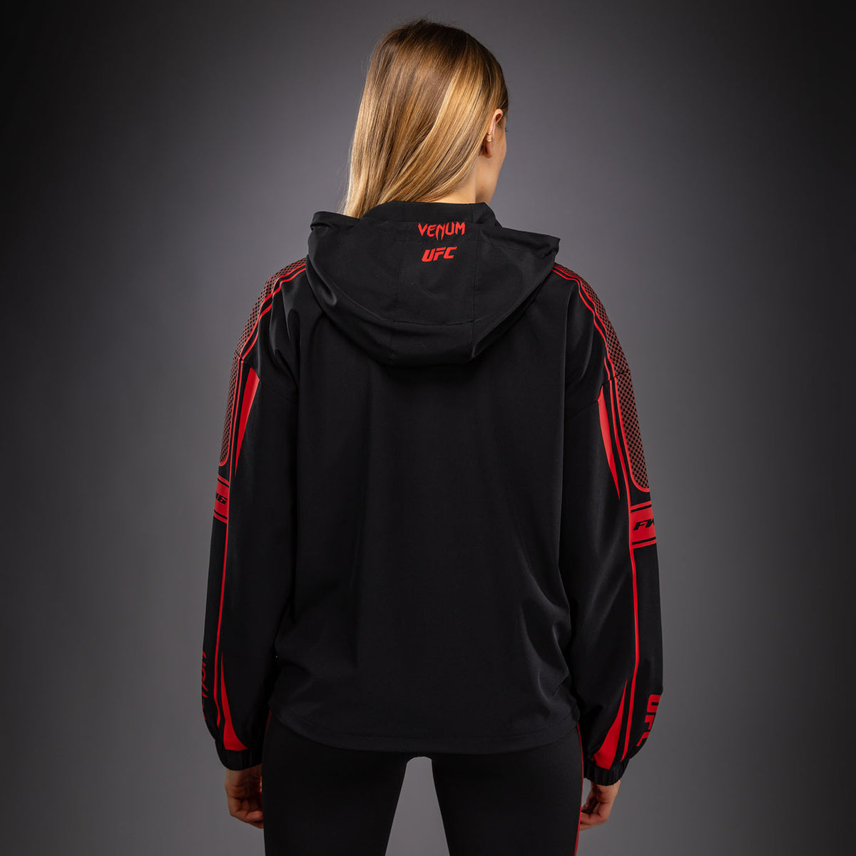 Venum UFC Unity by Venum Authentic Fight Week ウィメンズ ジップフーディー - ブラック