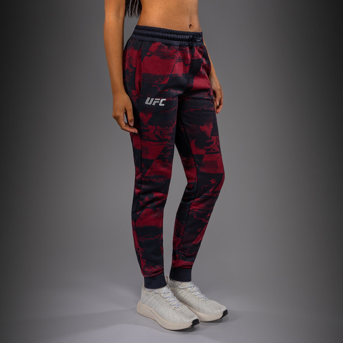 UFC Zenith by Venum Authentic Fight Week パンツ レディース - ネイビーブルー/バーガンディ/シルバー