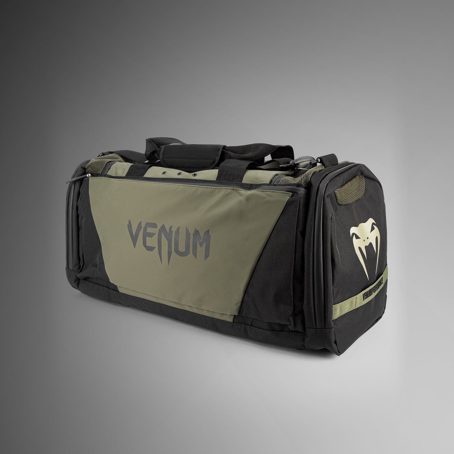 Venum Trainer Lite Evo スポーツバッグ - カーキ/ブラック
