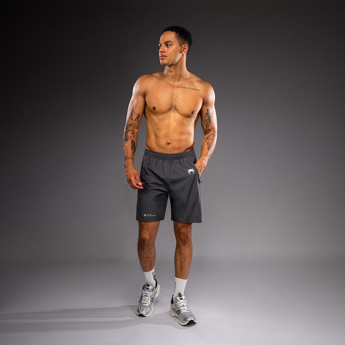 Venum G-Fit Scale トレーニングショーツ - グレー