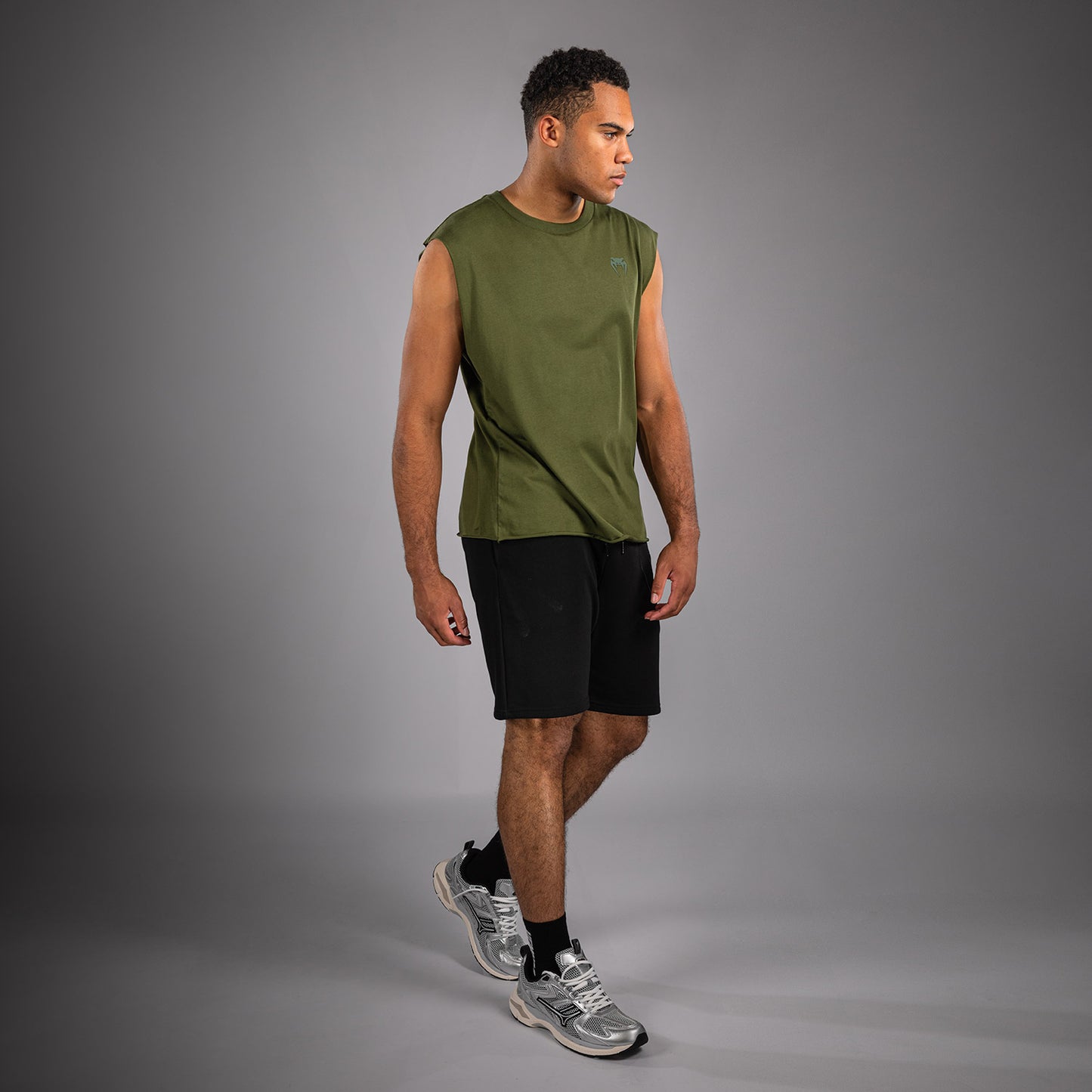 Venum Divide ノースリーブTシャツ - ミリタリーグリーン