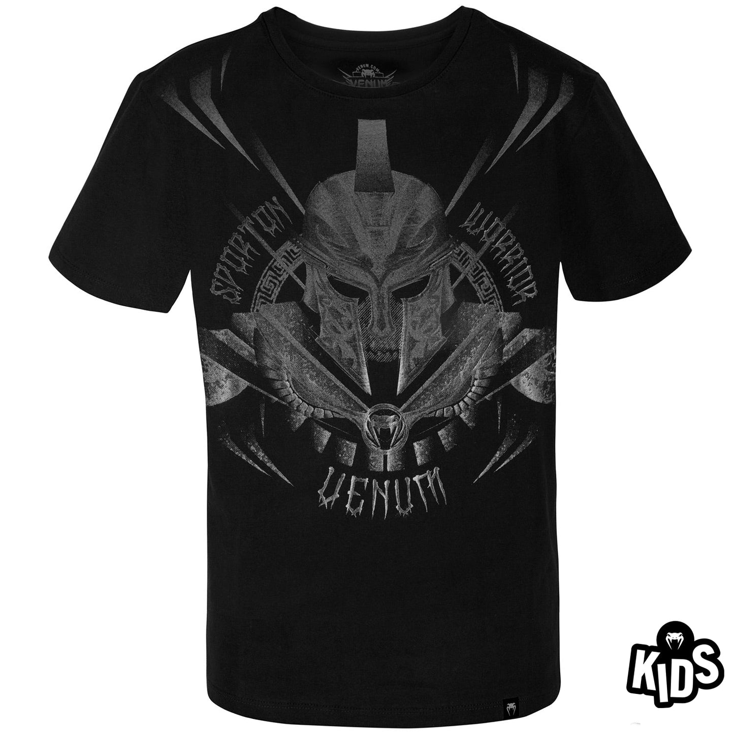 Venum Gladiator キッズTシャツ - ブラック/ブラック
