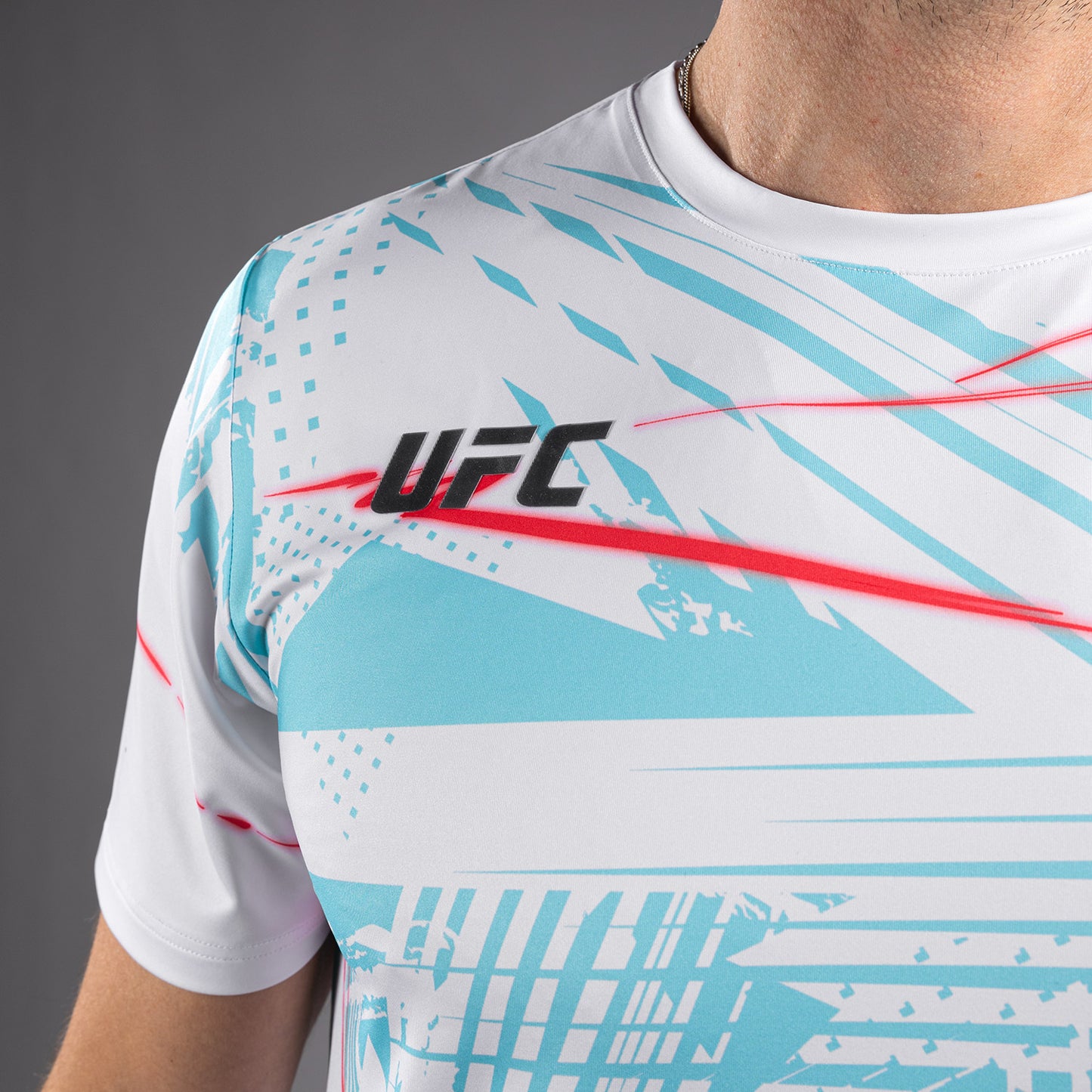 UFC Fusion By Venum Miami Edition Fight Week メンズ ドライテックTシャツ - ホワイト