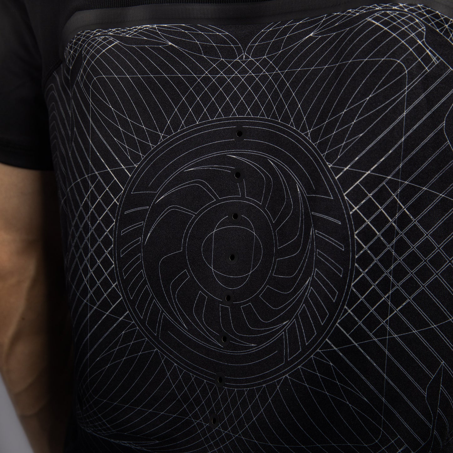 Venum G-Fit Air ドライテックTシャツ メンズ - ディープブラック/デザートサンド