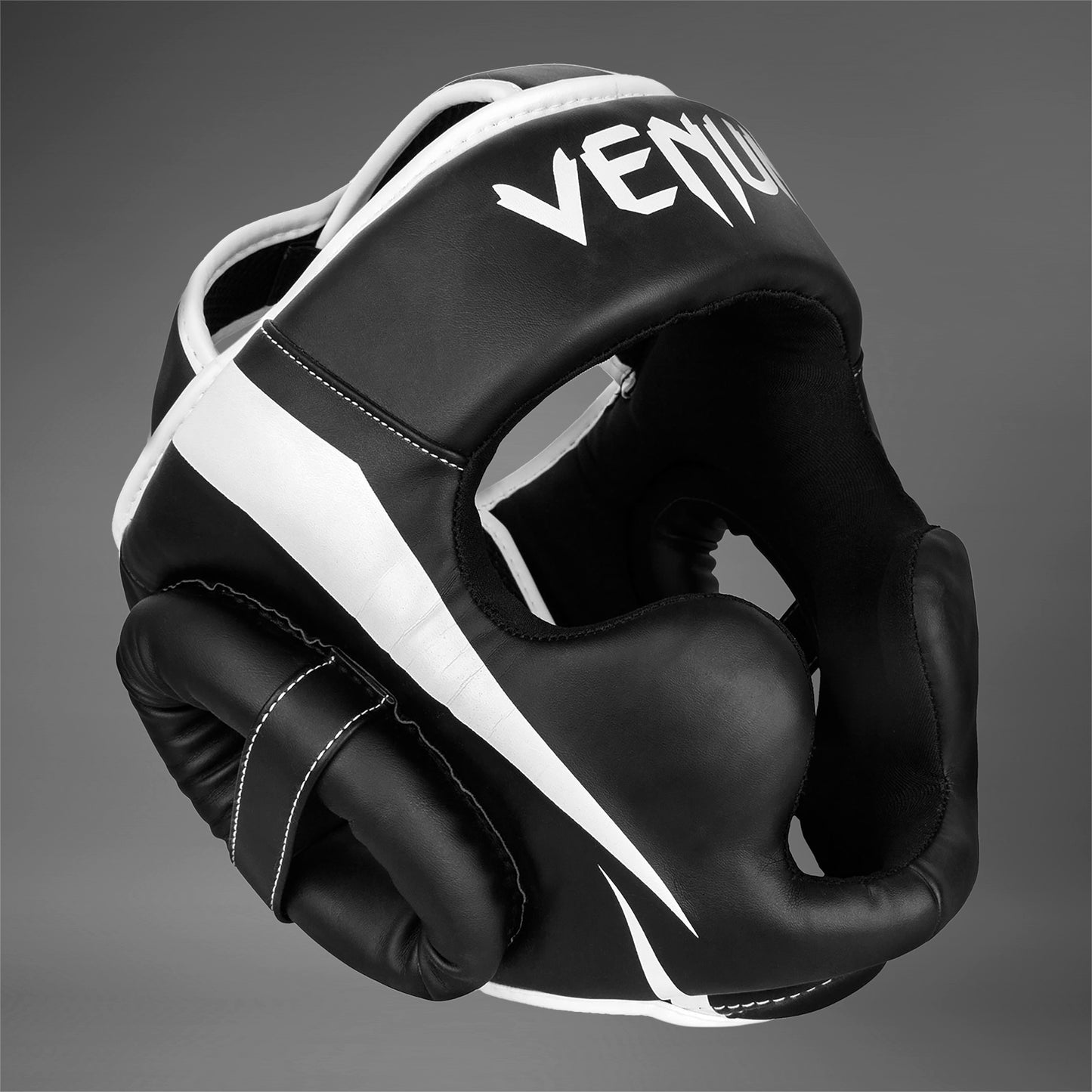 Venum Elite ヘッドギア – ブラック/ホワイト