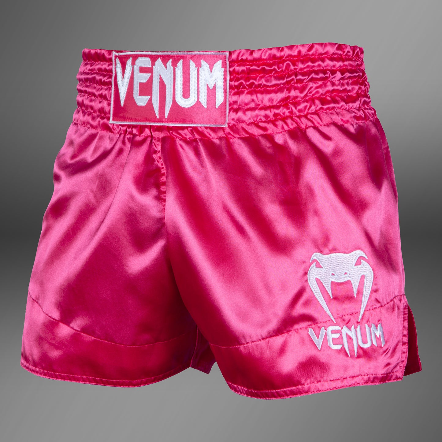 Venum Classic - ムエタイショーツ ピンク/ホワイト