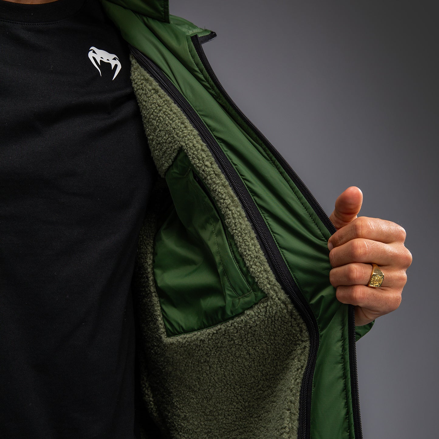 Venum Urban Guard パーカ ジャケット - フォレスト グリーン