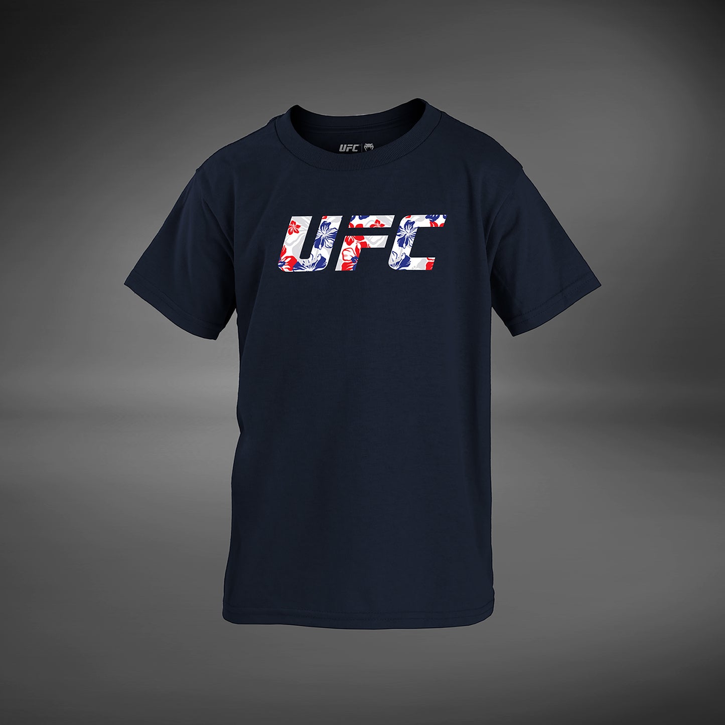 UFC Unrivaled by Venum Max Holloway キッズ Tシャツ - ネイビー