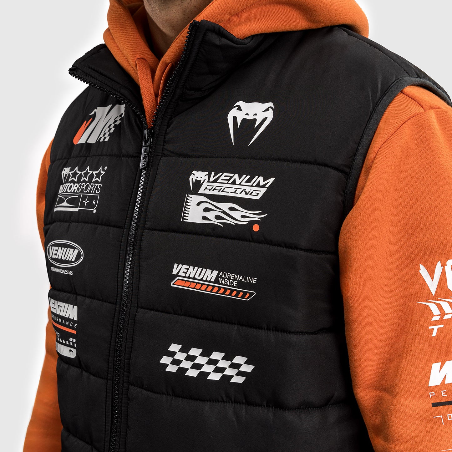 Venum Motorsport - ディープブラック ウインドブレーカー