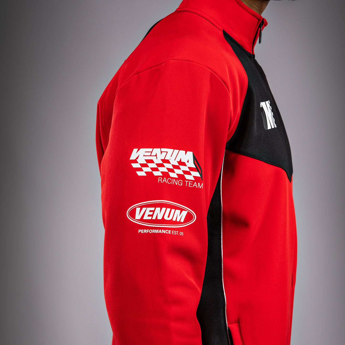 Venum Motorsport - レーサーレッド ソフトシェルジャケット