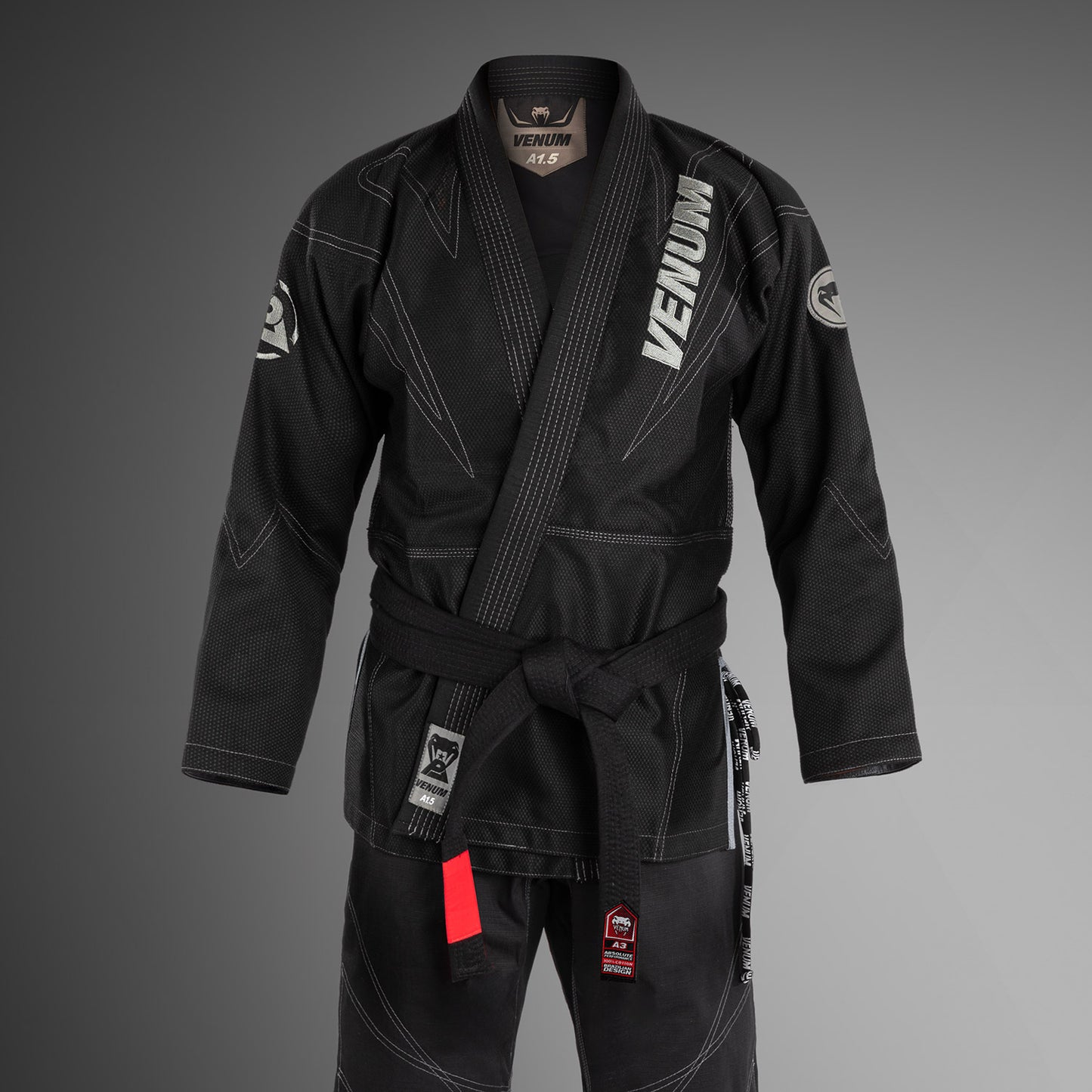 Venum x Polaris BJJ Gi - ブラック/ストームグレー