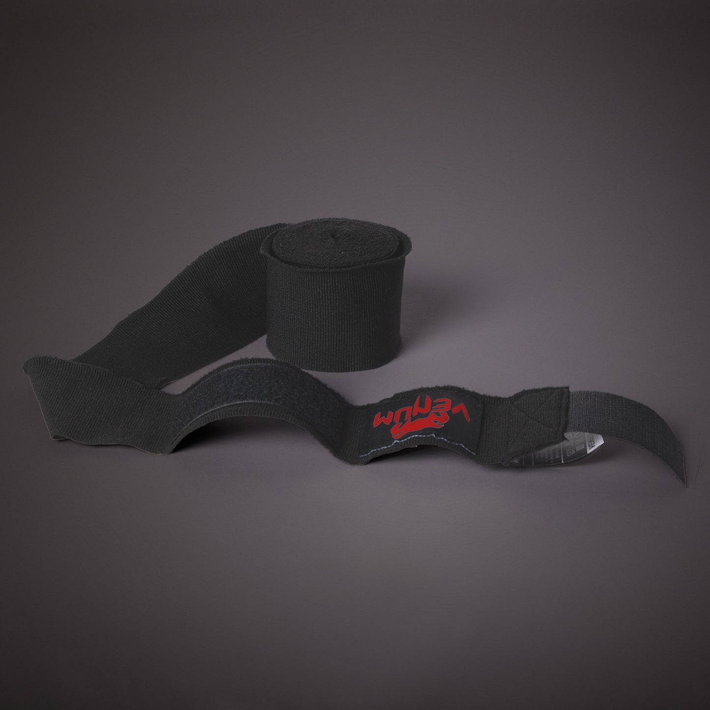 Venum Kontact Boxing ハンドラップ - ブラック/レッド - 2.5m (98 in)