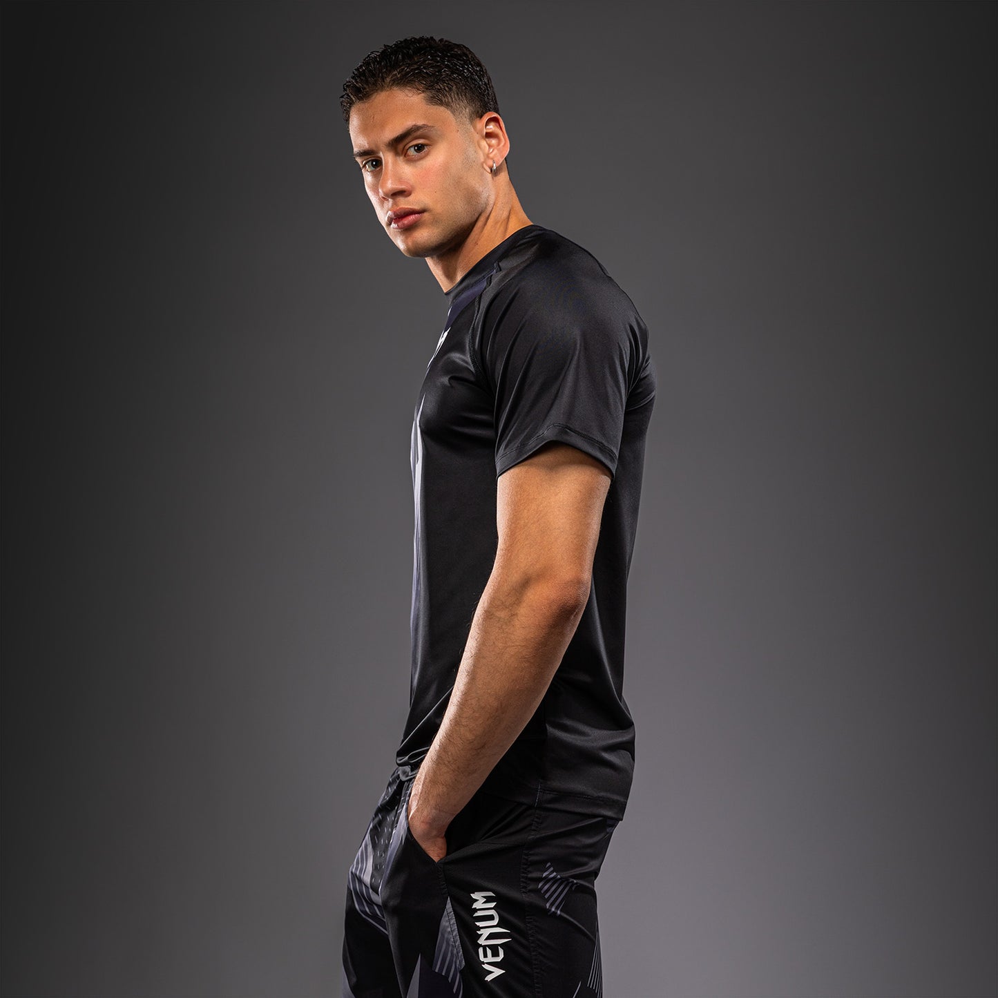 Venum No-Gi 6.0 ドライテック - ブラック/ホワイト