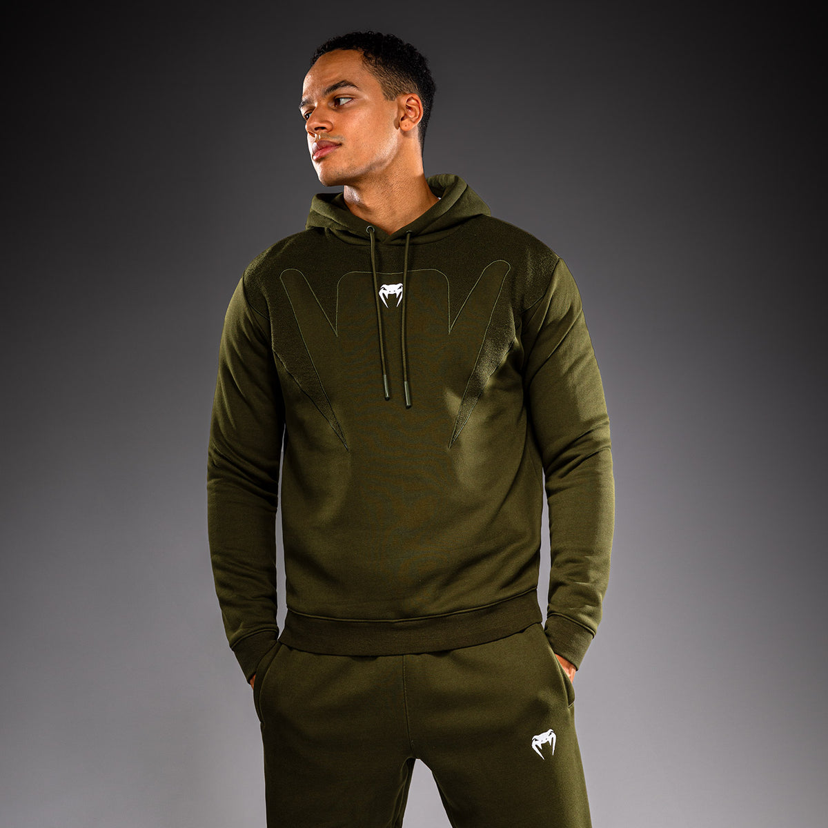Venum Attack Fleece & Weave パーカー - カーキ