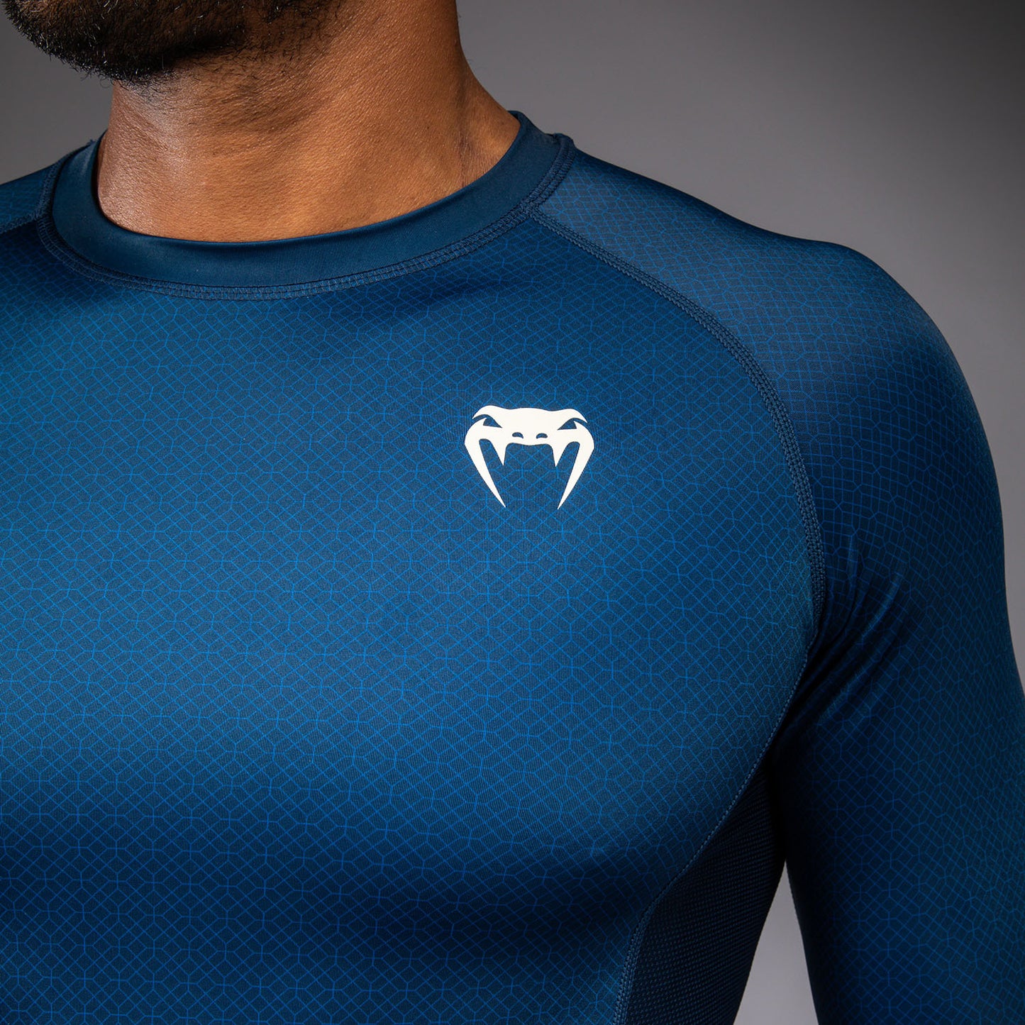 Venum x Roger Gracie Academy 長袖ラッシュガード - ブルー