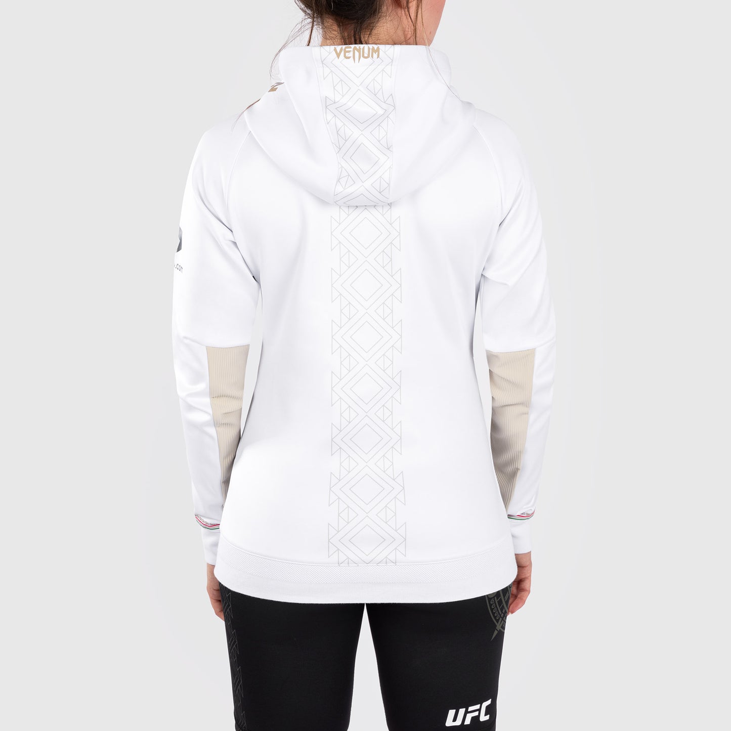 Noche UFC by Venum Authentic Fight Night レディース ウォークアウト パーカー - ホワイト