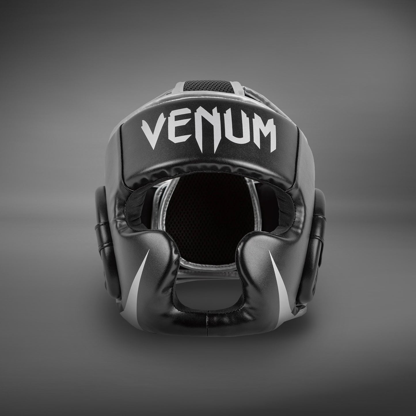 Venum Challenger Headgear - Black/Silver