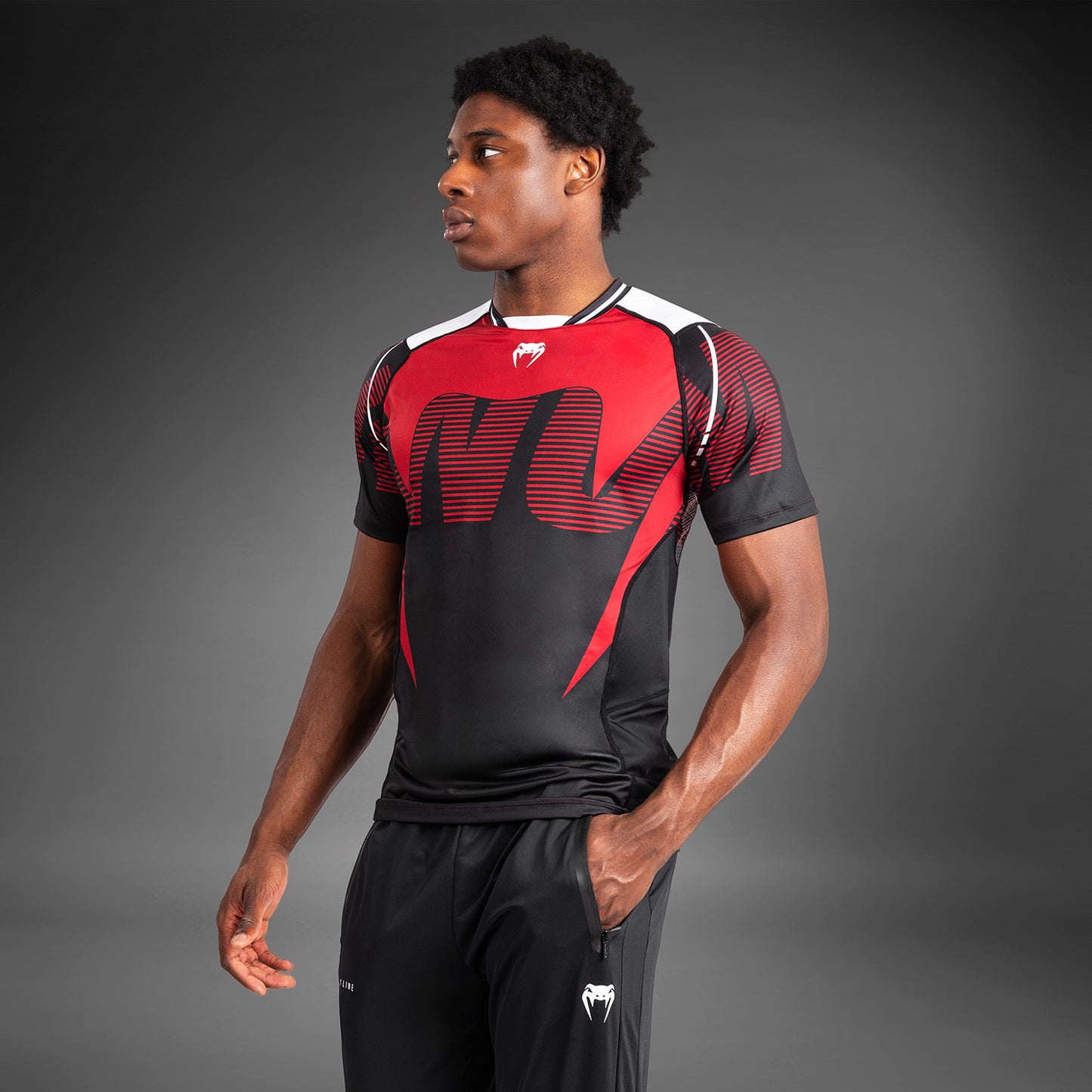 Venum Adrenaline メンズ ドライテック T シャツ - Red