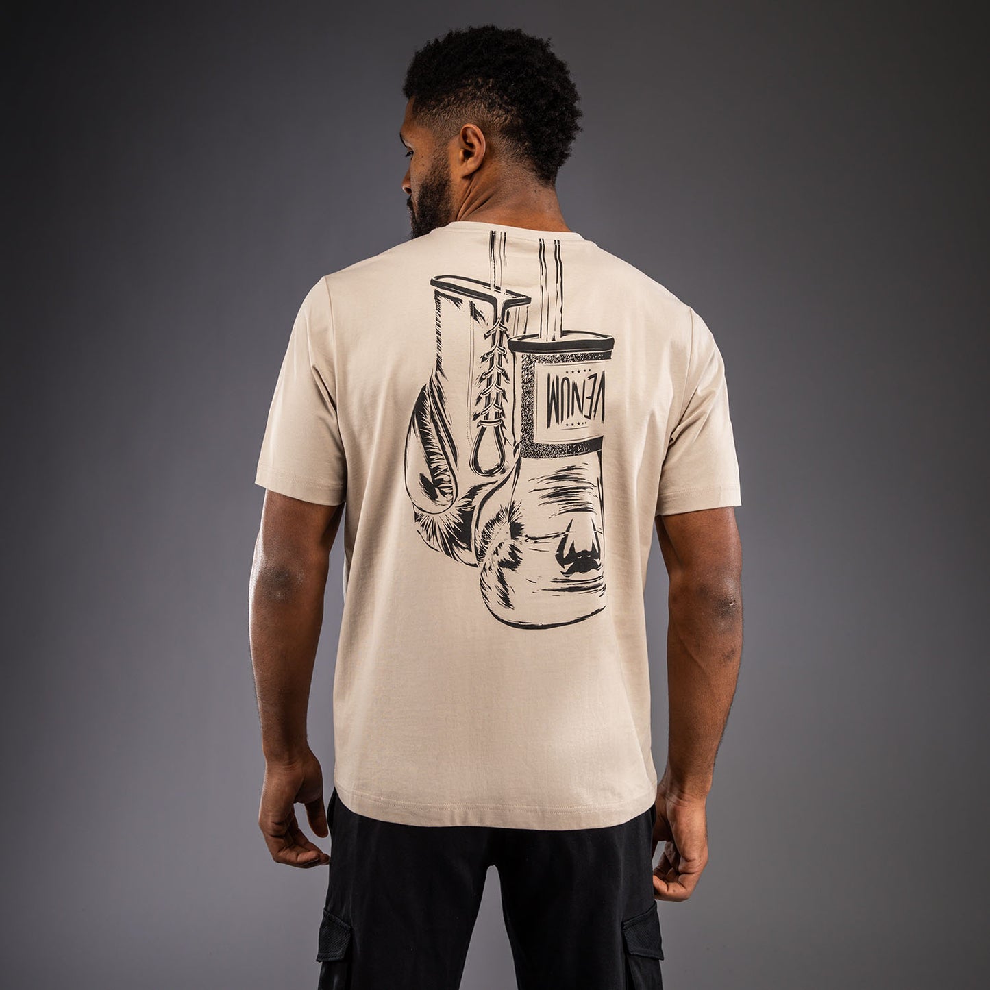 Venum Fight Icon コットンTシャツ - ベージュ