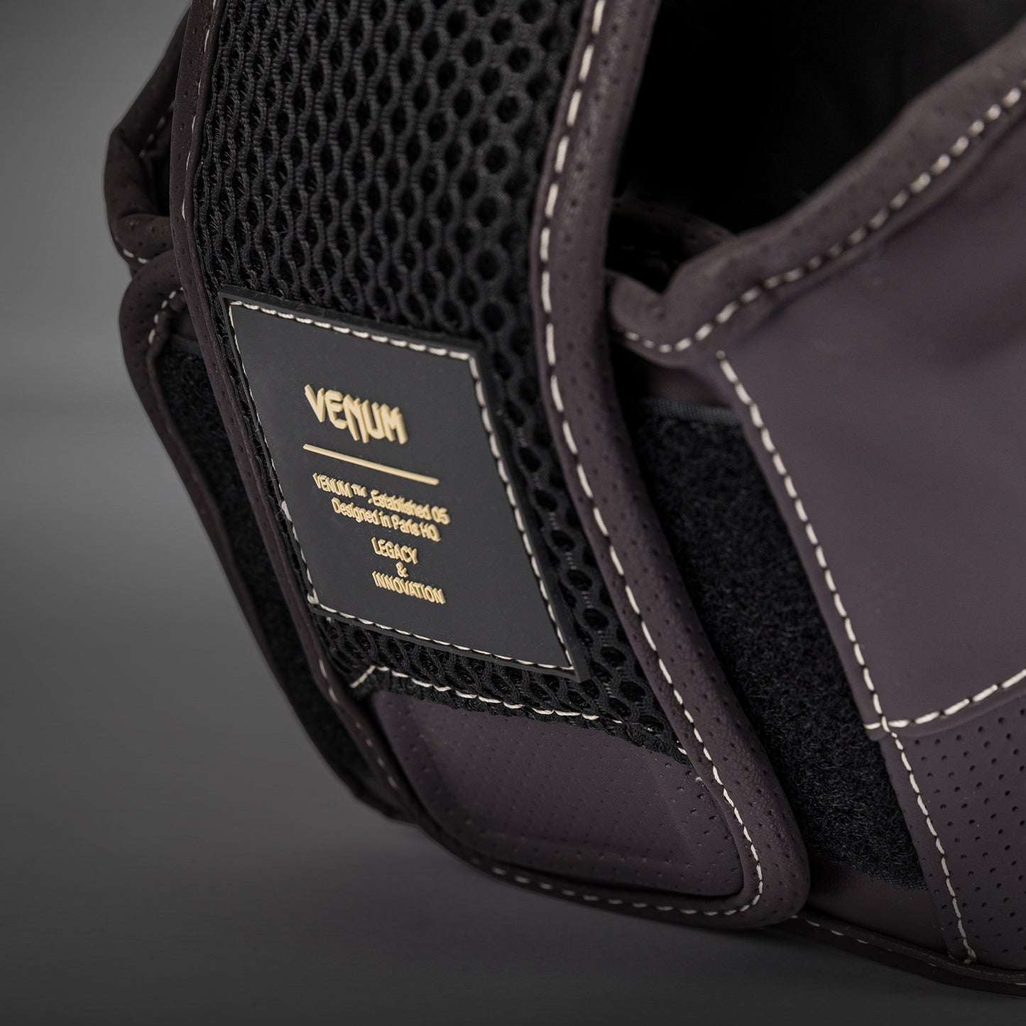 Venum Impact Evo ヘッドギア - チョコレート