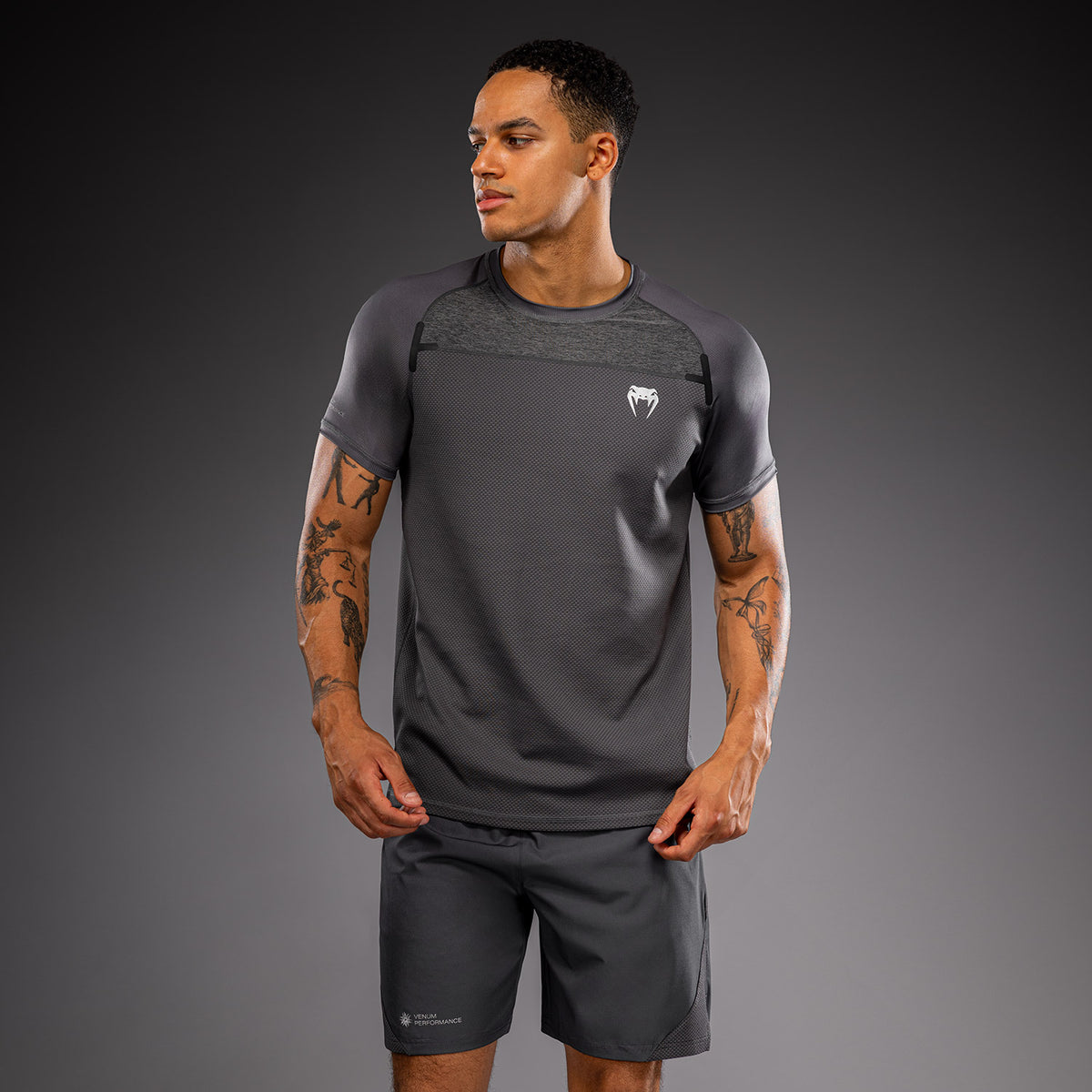 Venum G-Fit Scale ドライテックTシャツ - グレー