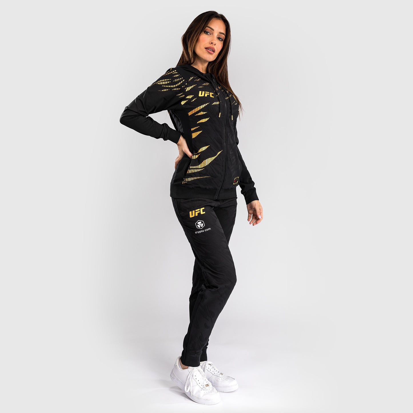 UFC Fusion by Venum Authentic Fight Night フード付きスウェットシャツ（女性用） - チャンピオン