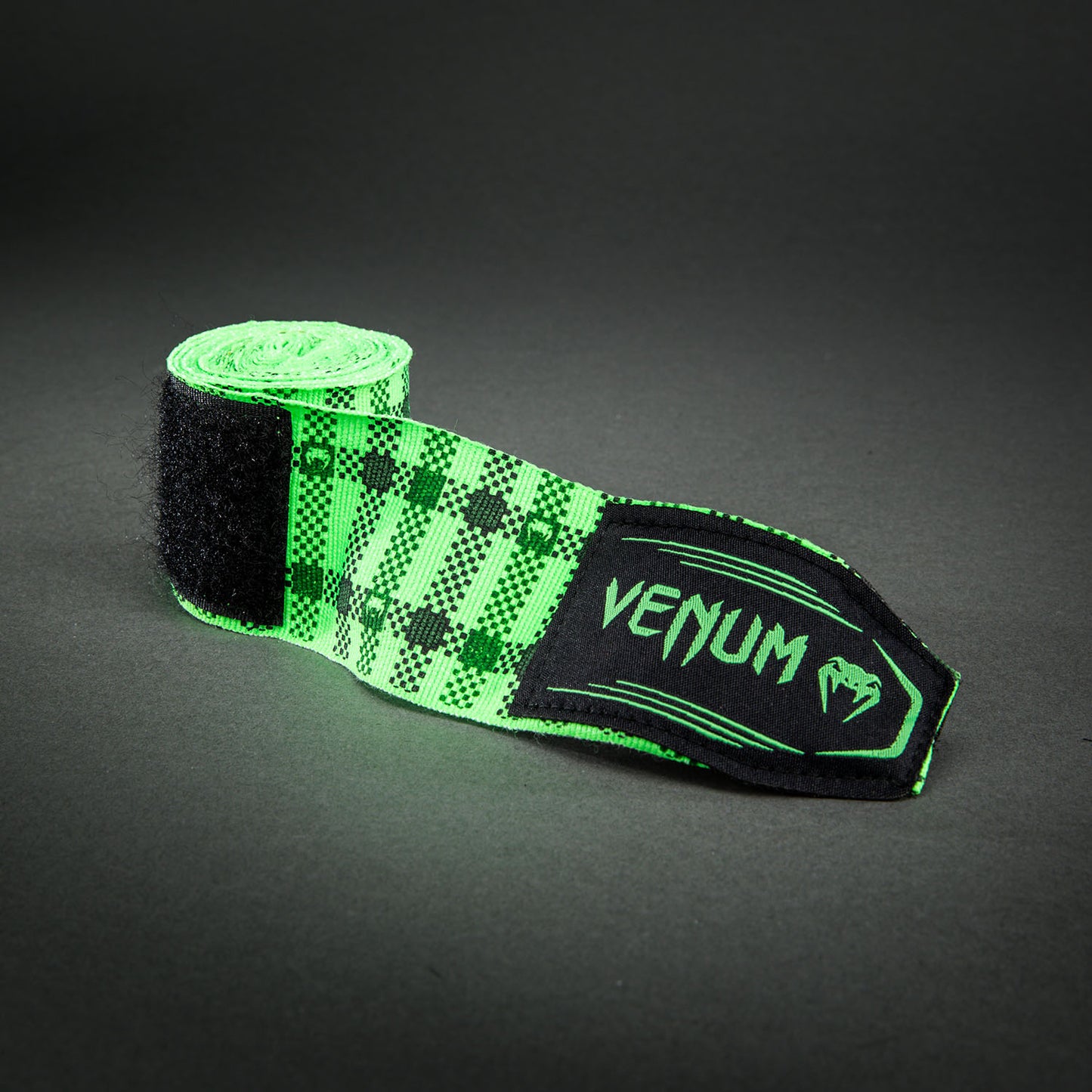 Venum Kontact Evo Tartan ハンドラップ - ネオングリーン
