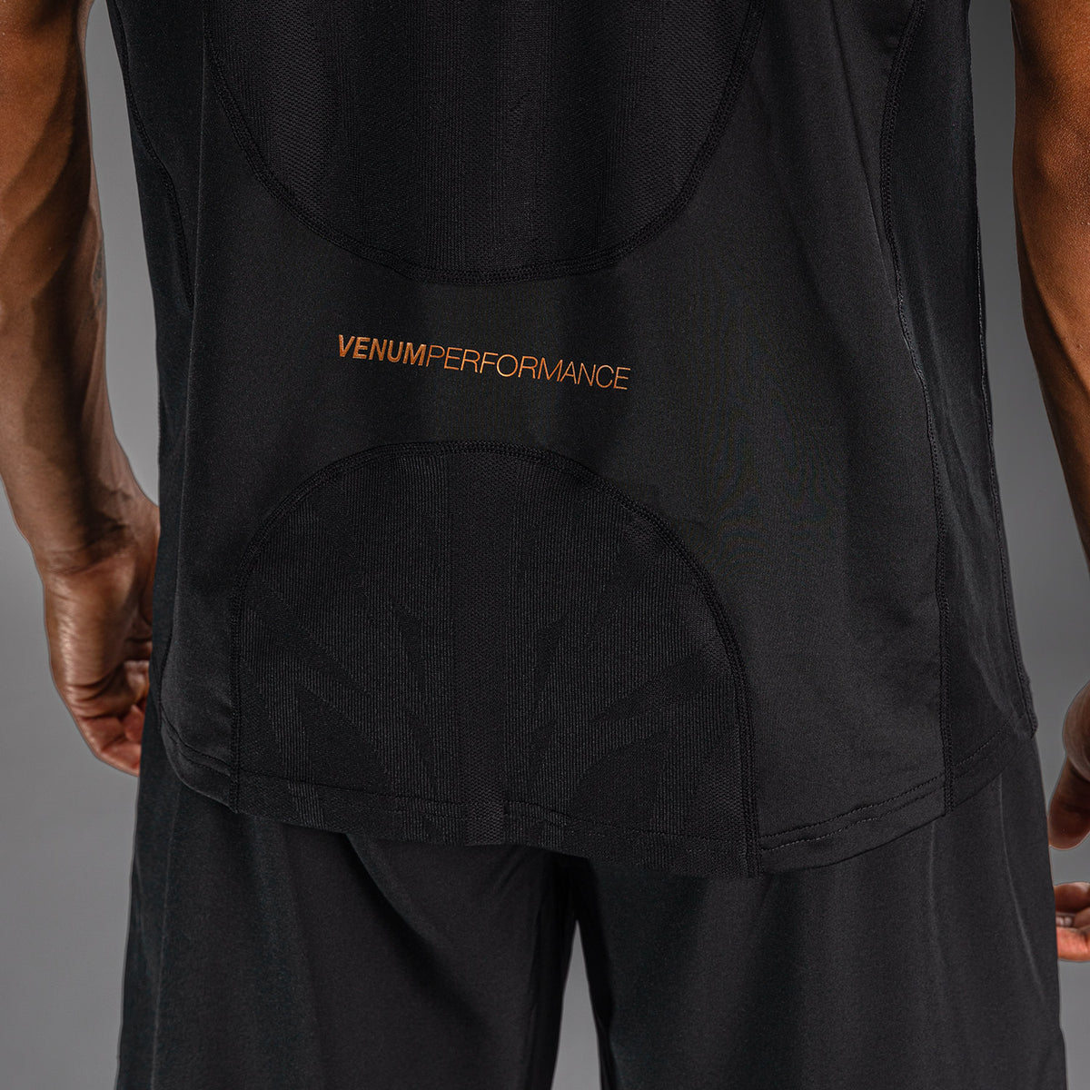 Venum G-Fit Revolution ドライテックTシャツ - ブラック/カッパー