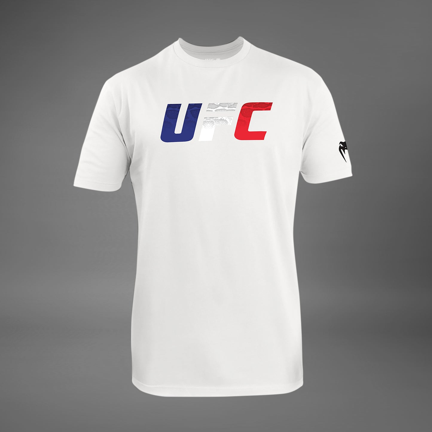 UFC Unrivaled by Venum French Flag 男性Tシャツ - ホワイト