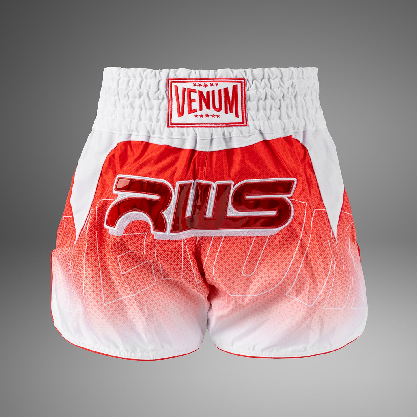 Venum x RWS 2.0 ムエタイショーツ – ホワイト/レッド