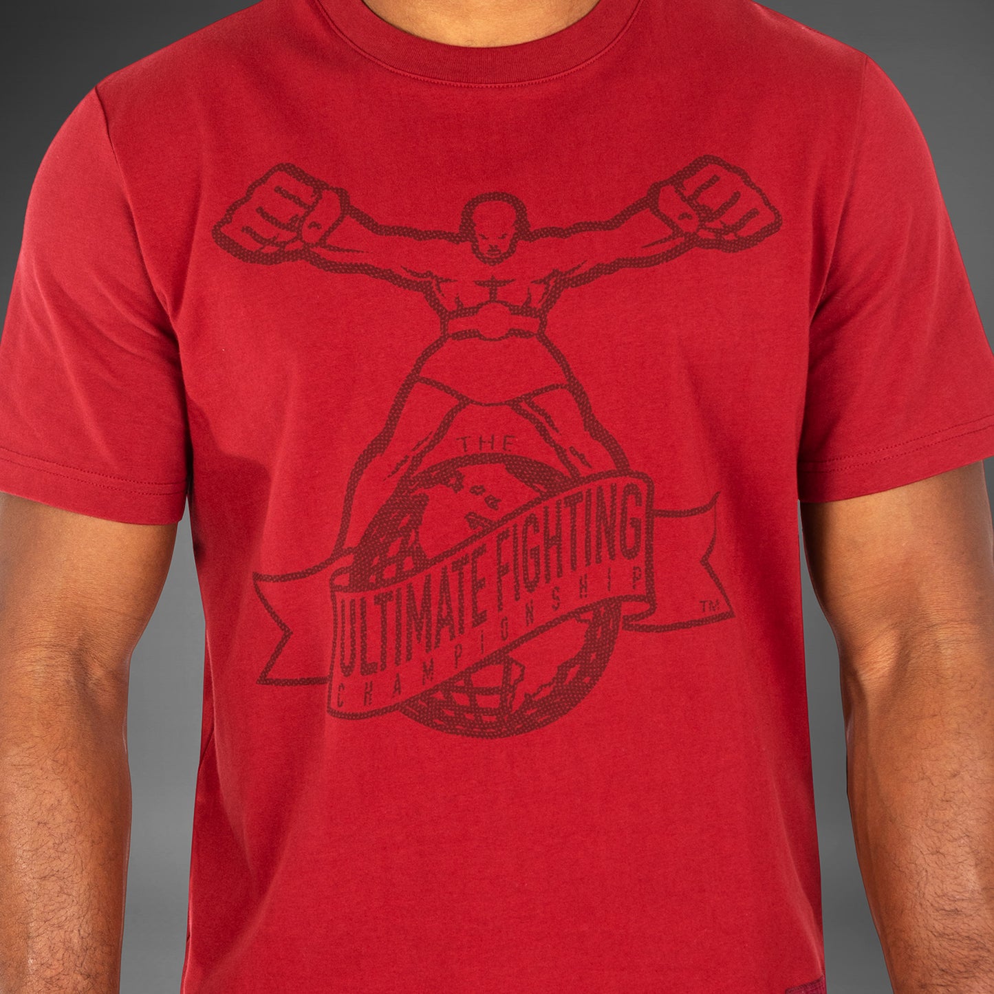 UFC by Venum Ulti-Man Tシャツ - バーガンディ