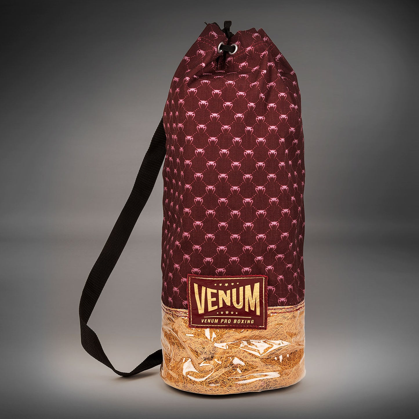 Venum Cocoモノグラムプロボクシンググローブ - ガーネットレッド