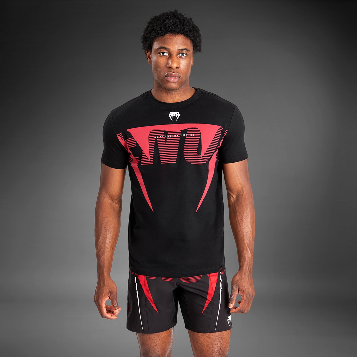 Venum Adrenaline メンズ半袖Tシャツ - Red