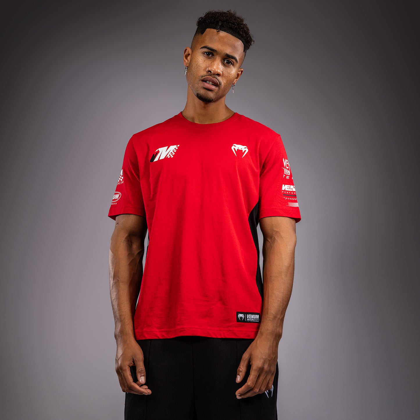 Venum Motorsport - レーサーレッド Tシャツ