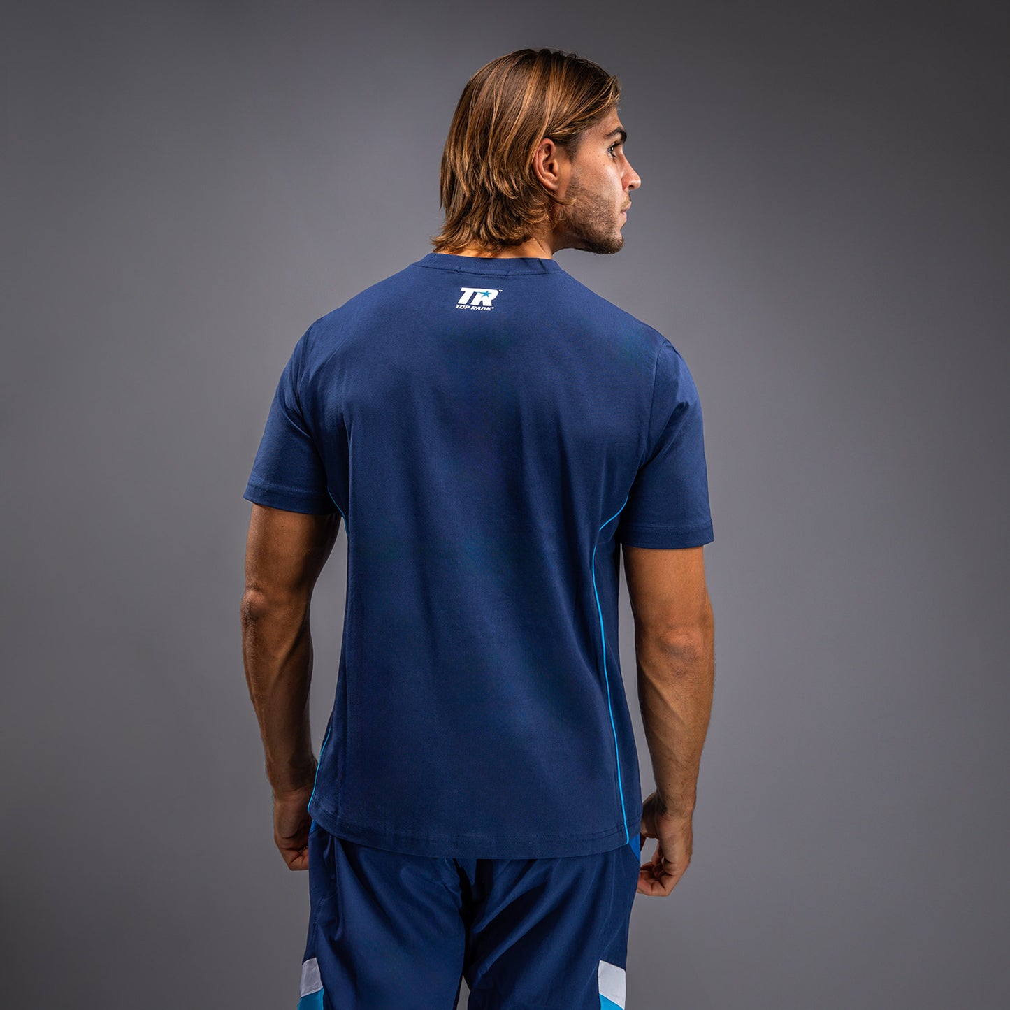Venum x Top Rank Original メンズ Tシャツ - ネイビーブルー