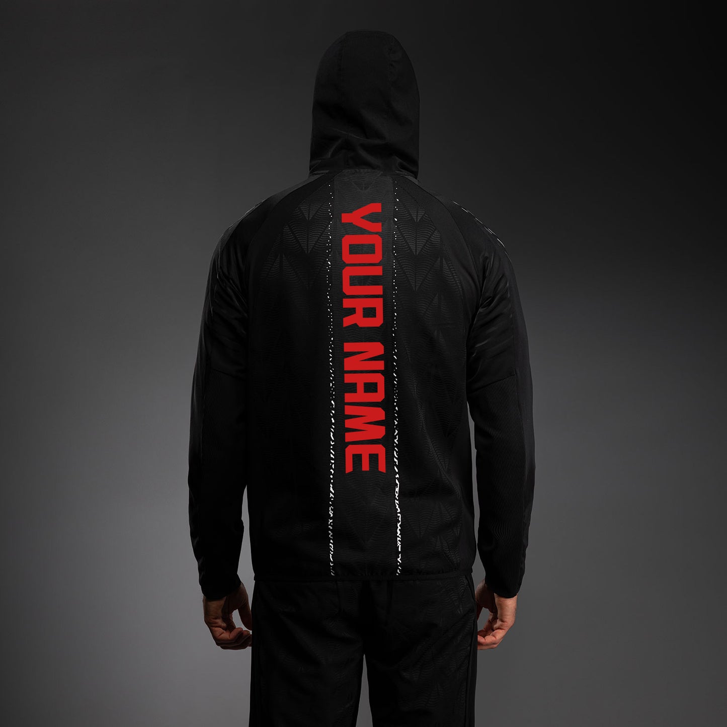UFC Zenith by Venum Authentic Fight Night ウォークアウトパーカー メンズ - ブラック