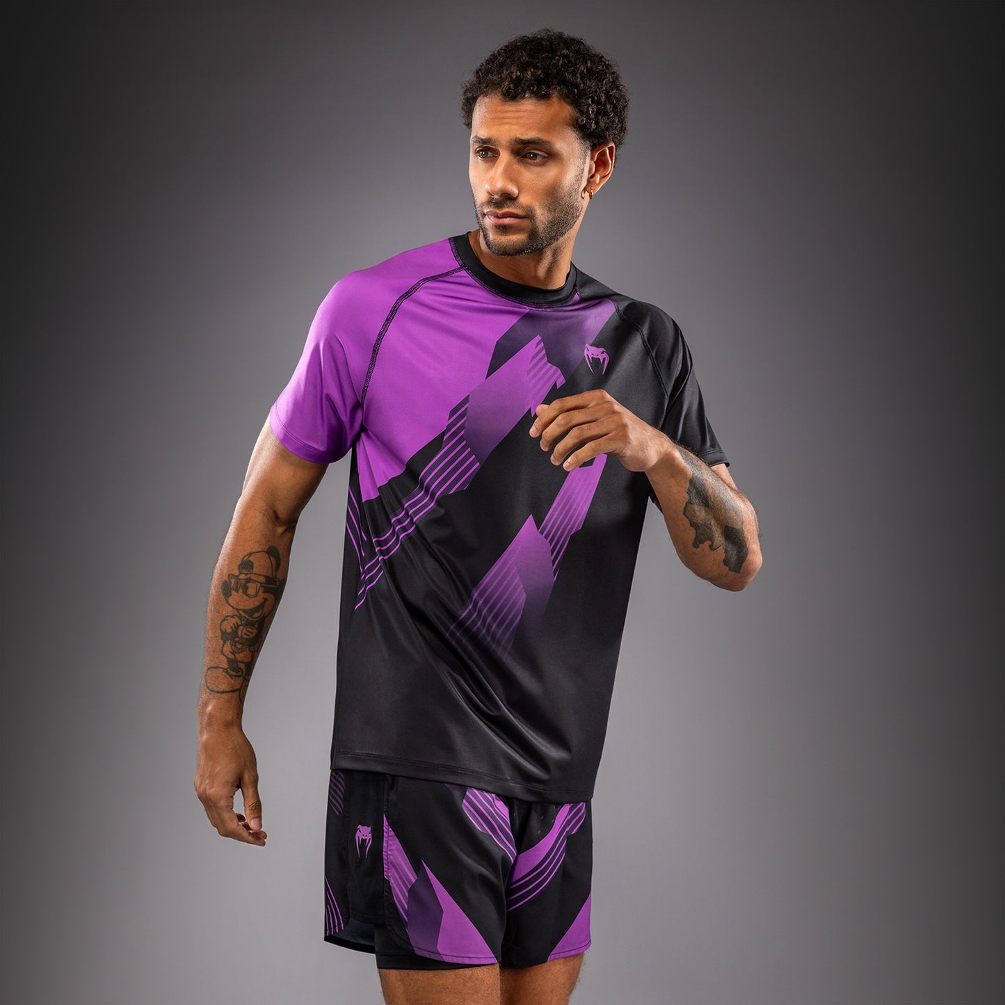 Venum No-Gi 6.0 ドライテック - ブラック/パープル