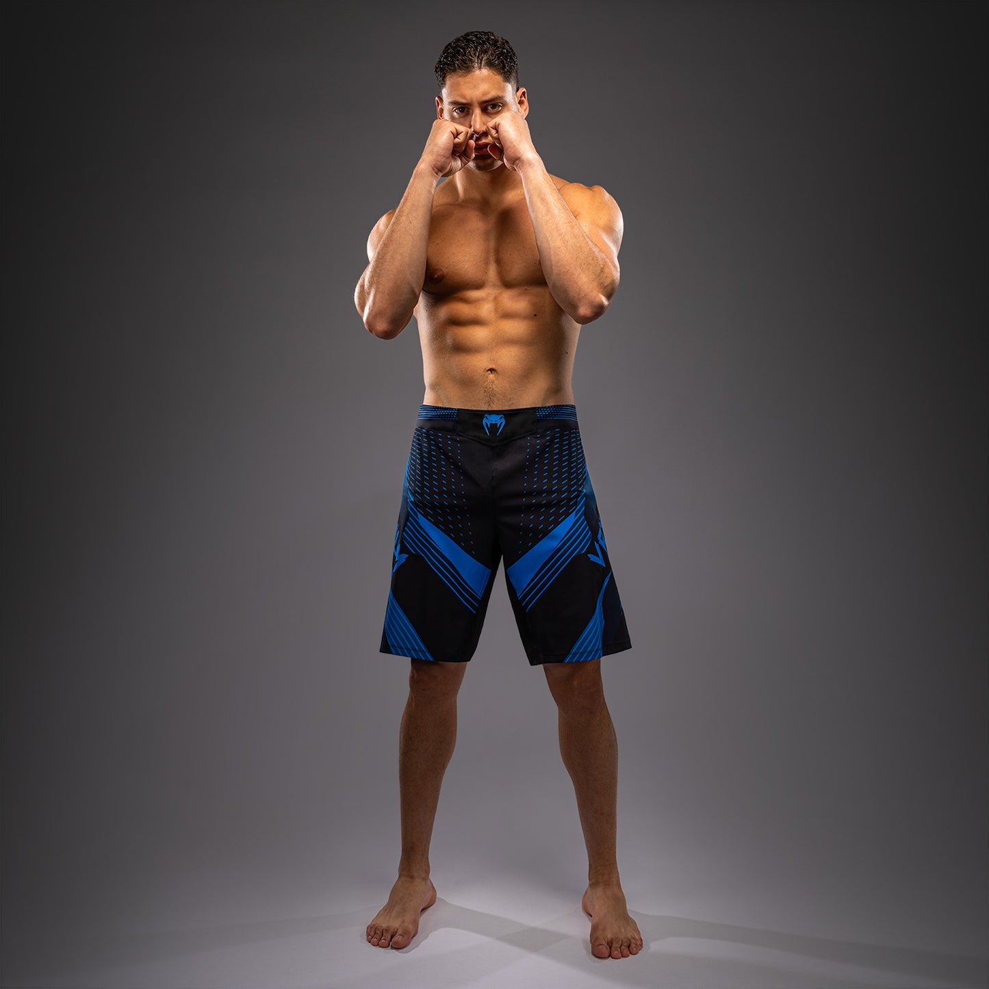 Venum No-Gi 6.0 ファイトショーツ - ブラック/ブルー