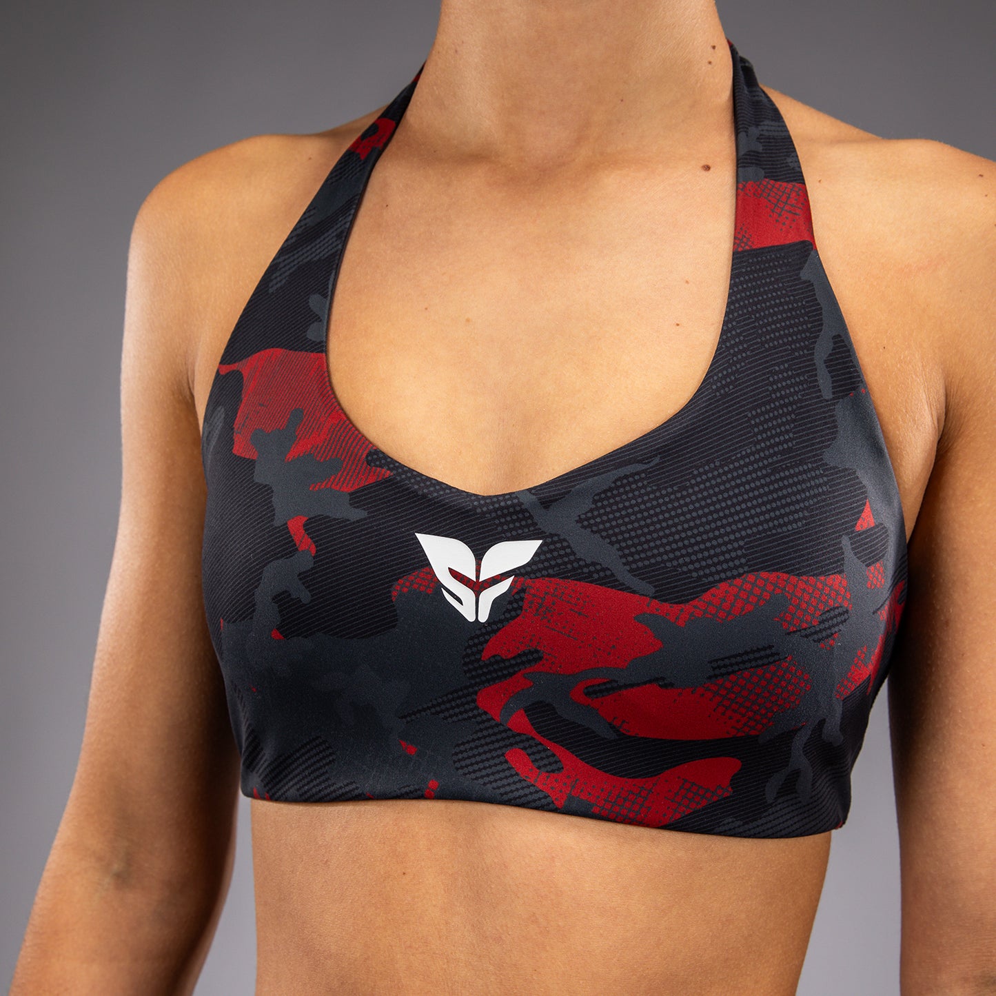Venum x Sophia Rose ウィメンズ スポーツ ブラ - アーバン レッド カモ