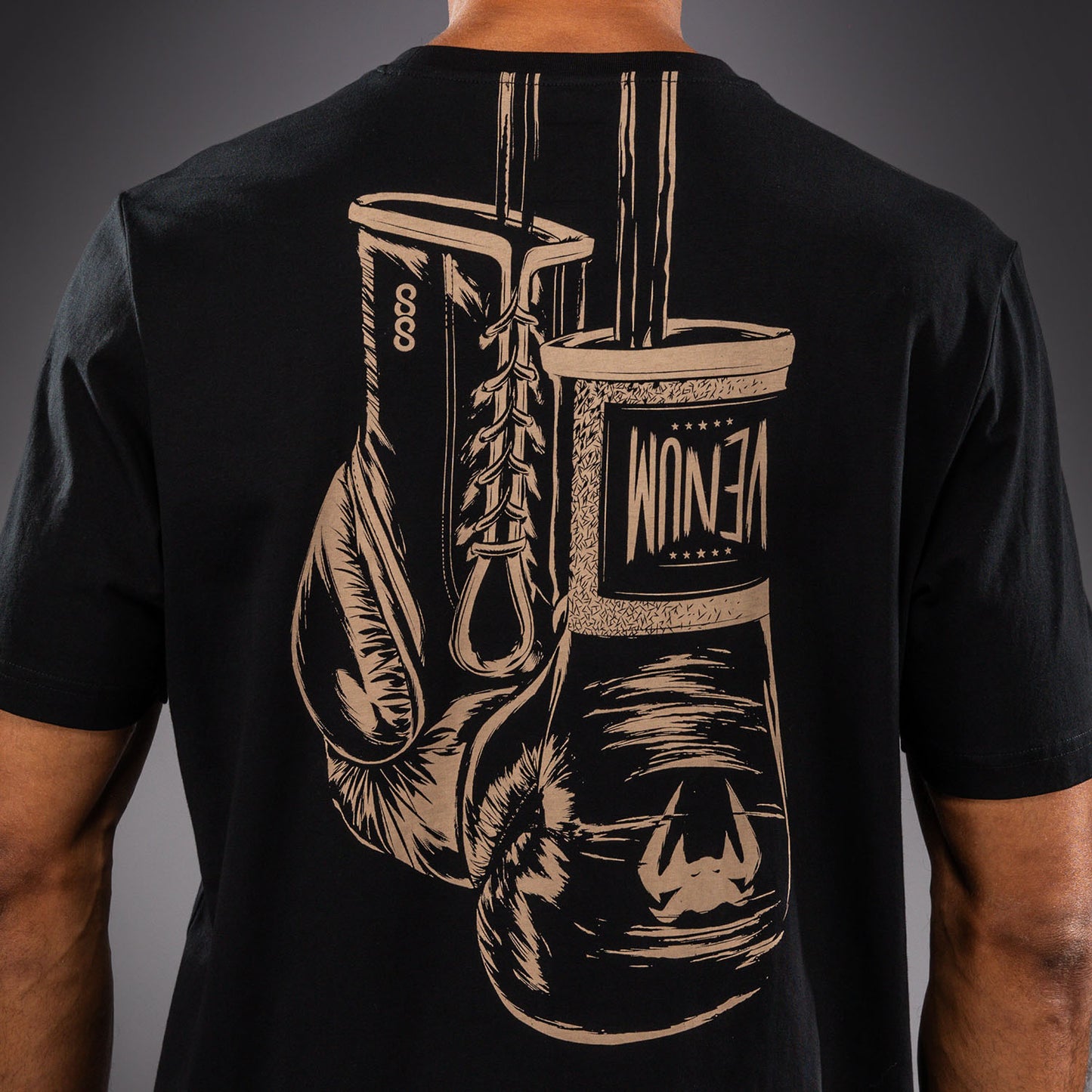 Venum Fight Icon コットンTシャツ - ブラック