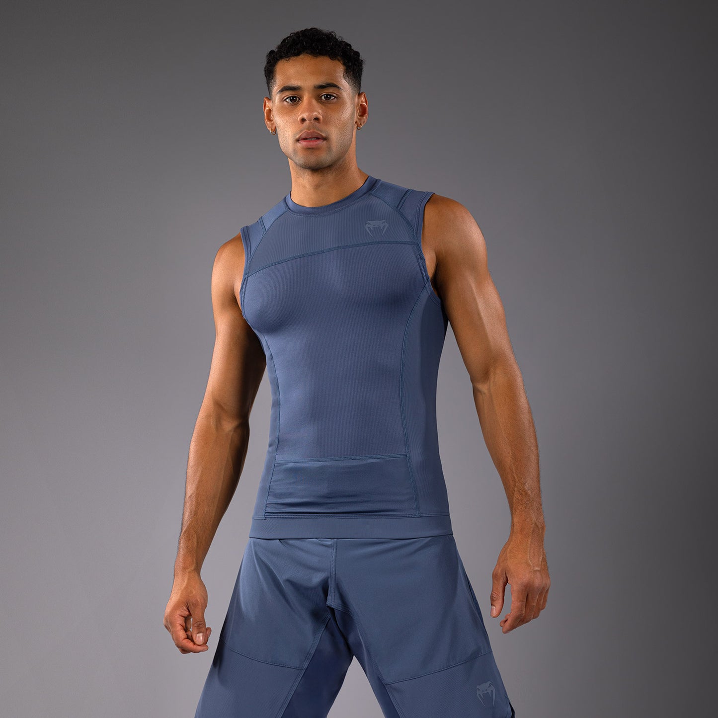 Venum G-Fit Air ノースリーブラッシュガード メンズ - ミストブルー