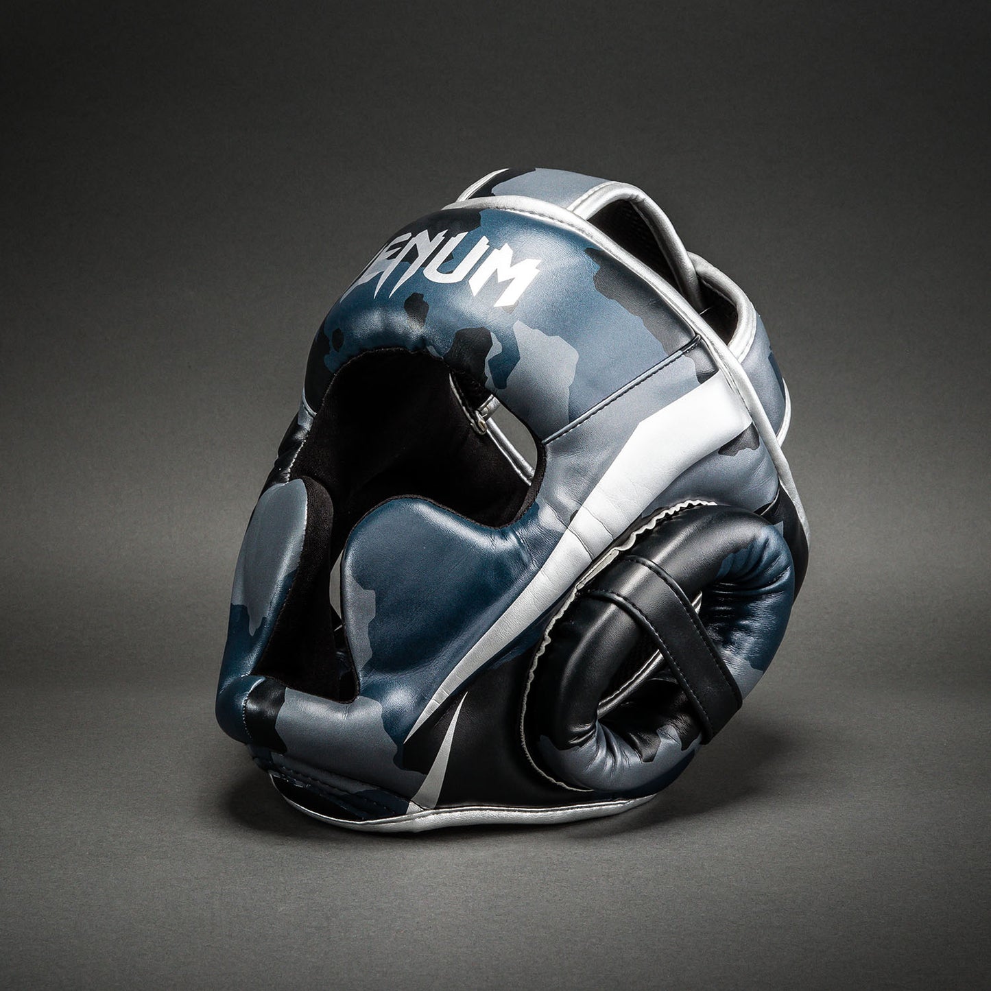Venum Elite Camo ヘッドギア – ダークネイビー/ブルー