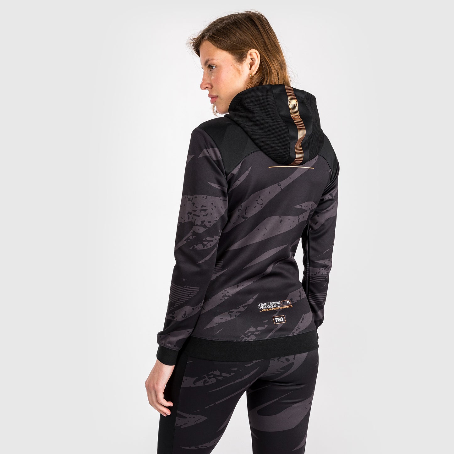 UFC Adrenaline By Venum Fight Week ウィメンズ・ジップ・フーディ - Urban Camo