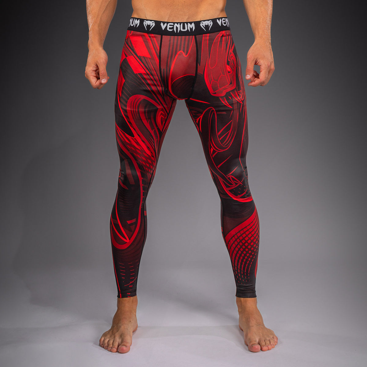 Venum Crimson Viper 2.0 コンプレッションタイツ - ブラック/レッド