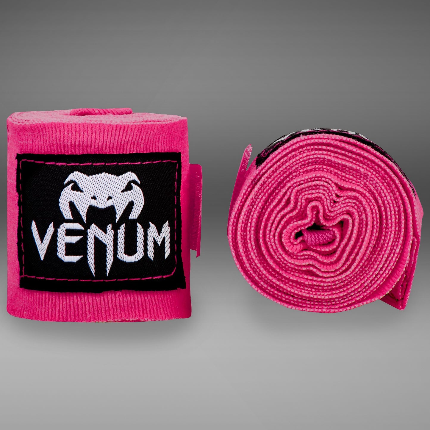 Venum Kontact Boxing ハンドラップ - ネオンピンク - 2.5m (98 in)