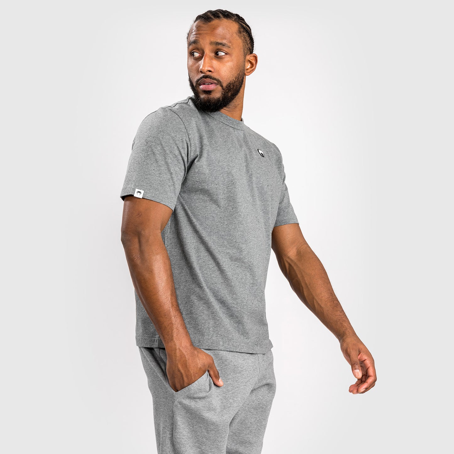 Venum Silent Power Lite Tシャツ - ライトヘザーグレー