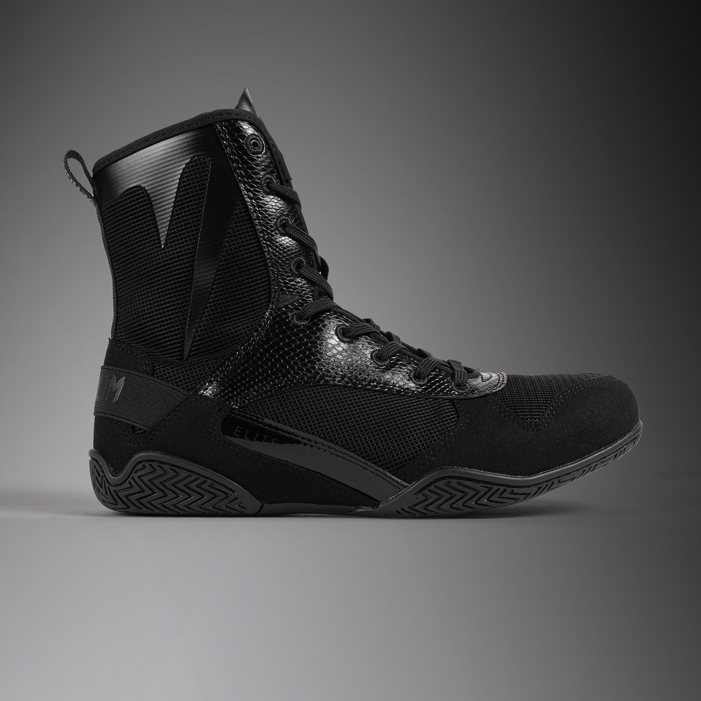 Venum Elite ボクシングシューズ - ブラック