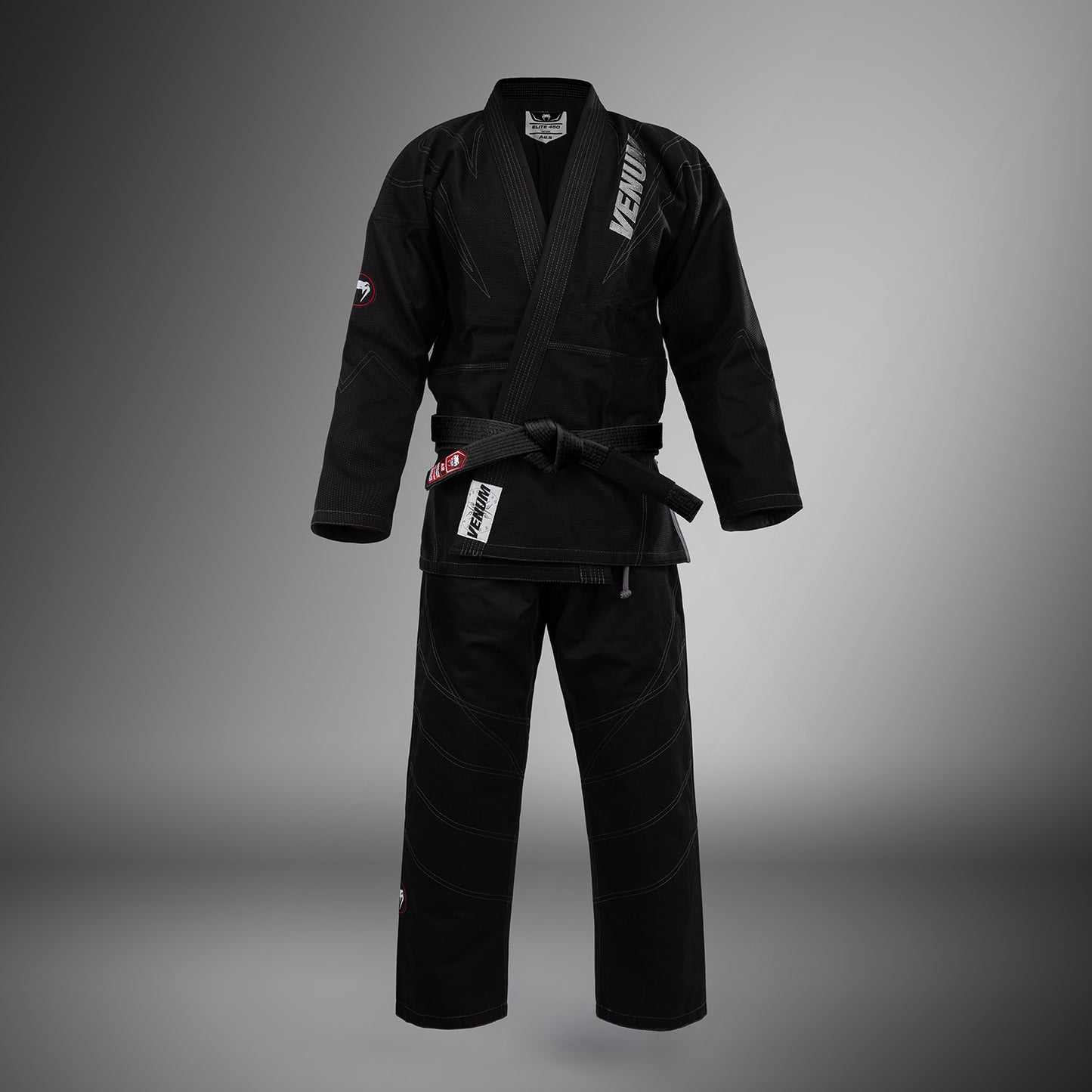 Venum Elite 5.0 – 450 – ブラジリアン柔術ギ – ブラック