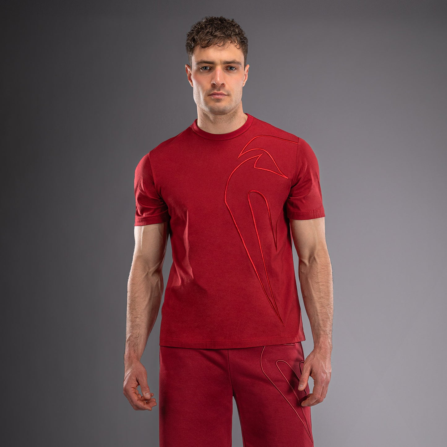 Venum Giant 3D コットンTシャツ - レッド