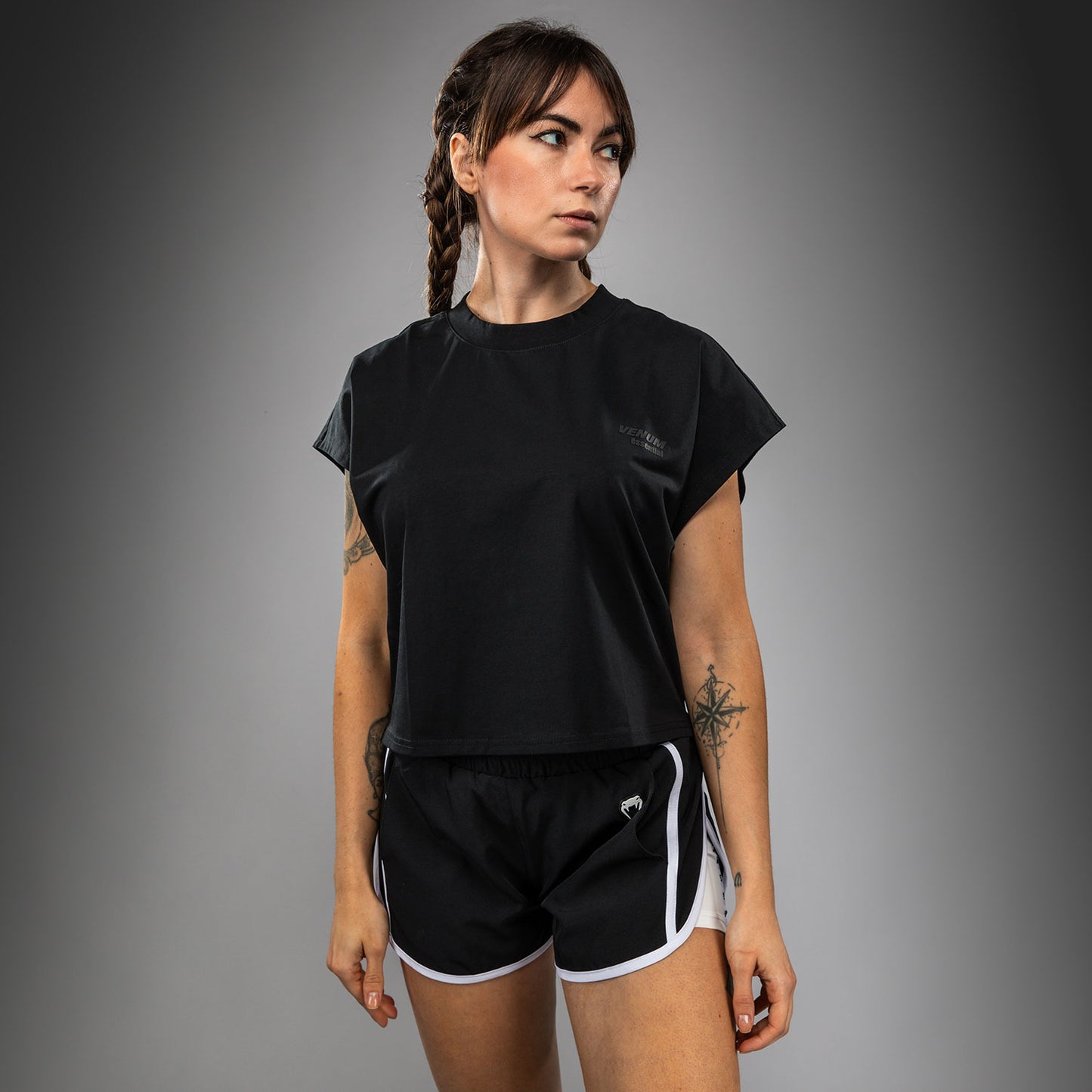 Venum Twilight レディース Tシャツ - ブラック